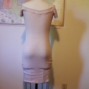 one clothing Dresses - Fitted off the shoulder knit dress one clothing Dresses - Fitted off the shoulder knit dress